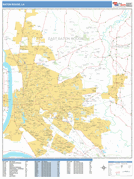 Baton Rouge Digital Map Basic Style